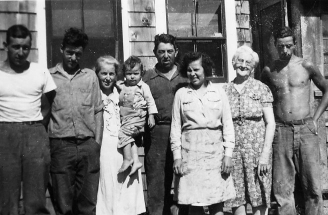 Glenn's Family in 1948